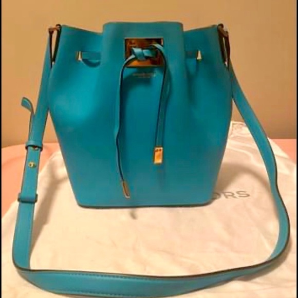 Michael Kors Collection Handbags - Michel Kors Miranda  Bucket Bag